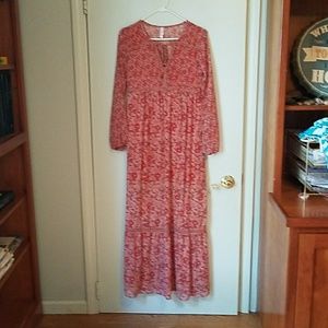 Xhilaration Boho Sundress XS Dusty Pink
